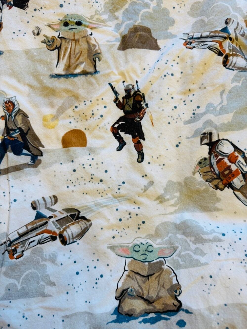 Pottery Barn Star Wars The Mandalorian Organic Cotton Sheet Set in TWIN